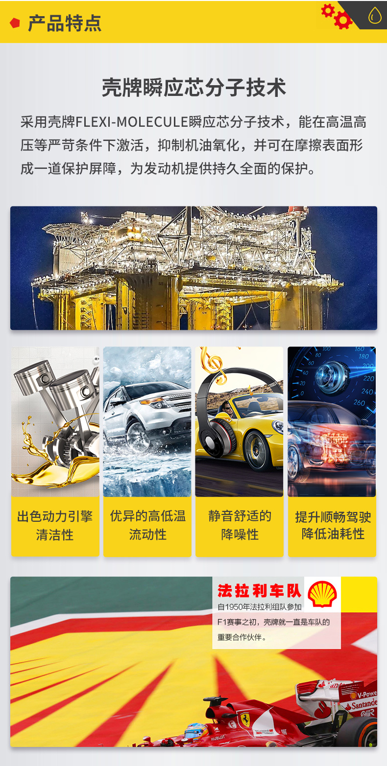 殼牌 全合成機油 超凡喜力Ultra 5W-40 灰殼A3/B4 SN PLUS 1L裝-第6張圖片-鄭州市冠恒貿(mào)易有限公司【官方網(wǎng)站】-車用潤滑油服務專家
